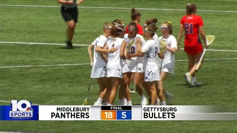 Middlebury Downs Gettysburg In Ncaa Lacrosse Semifinals Youtube