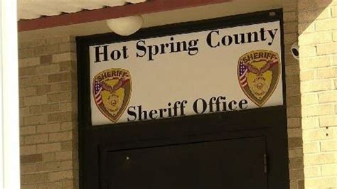 Hot Spring County Quorum Court Vacates Sheriff S Seat After Guilty Plea And Resignation