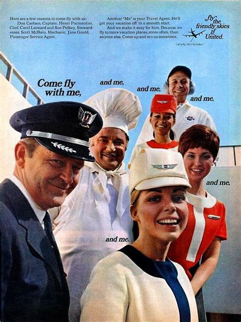 United Airlines 1969 Vintage Airline Ads Vintage Airlines United Air