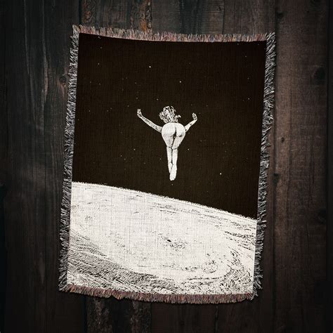 Sky Dive Vintage Fantasy Sci Fi Nude Woman Flying In Space Etsy