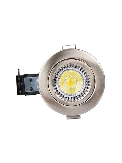 4 X GU10 Brandwerende Verzonken Downlight Satin Ch Grandado