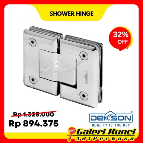 Jual Shower Hinge Dekkson Dekson Sh Cp Engsel Pintu Kaca Glass To