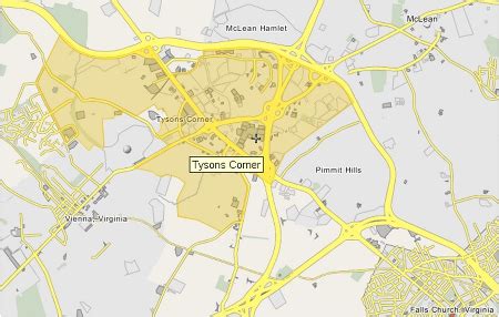 Tysons Corner Map - CYNDIIMENNA