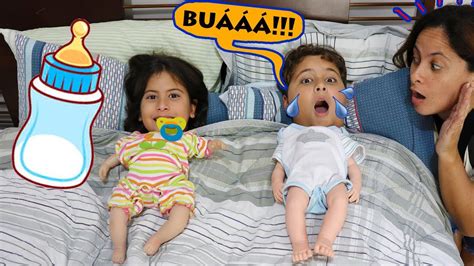 Maria Clara E Jp Bebê - Maria Clara e JP voltam a ser bebês 👶 Maria Clara and JP pretend to ...