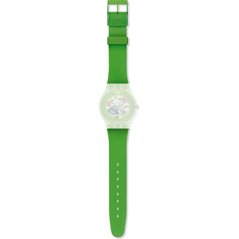 Swatch Asuog103 Strap Suog103 Green Lacquered