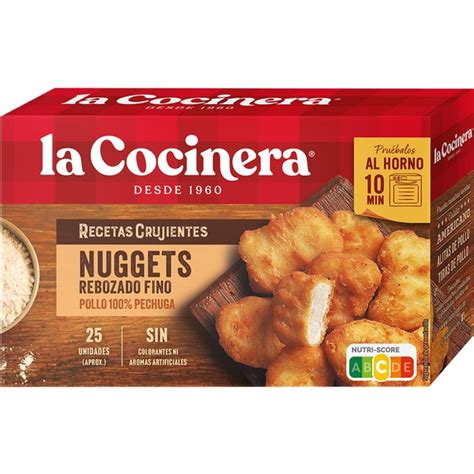 Recetas Crujientes Nuggets De Pollo Rebozado Fino Familiar Unidades