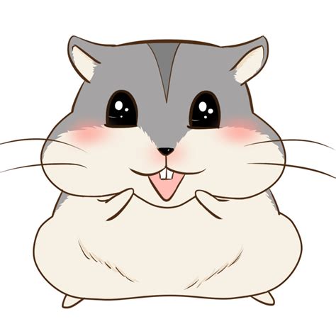 Cute Hamster Drawing