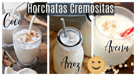 Recetas De Horchata Cremositas Y Deliciosas Tip De Cocina Youtube