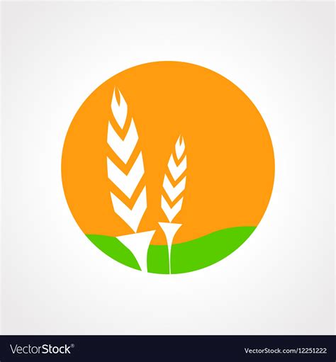 Rice Icon Royalty Free Vector Image Vectorstock