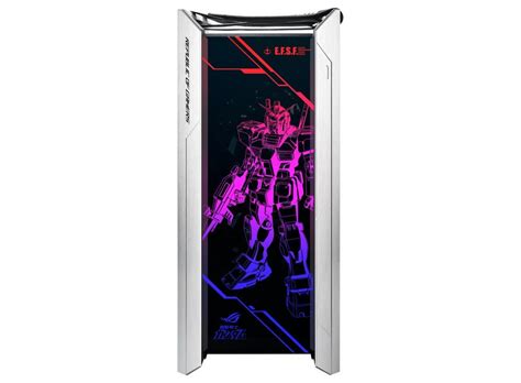 Buy Asus Rog Strix Helios Gundam Edition Rgb Atx Eatx Mid Tower Gaming Case Online In Uae