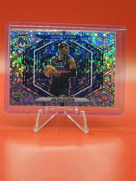 Panini Mosaic Jalen Duren Fast Break Prizm Variation Rc