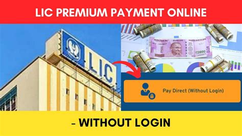 How To Pay Lic Premium Online Without Login Dreamtrix Finance