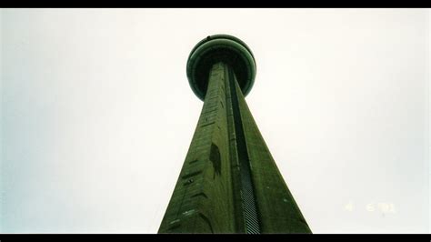 Cn Tower Lookout Glass Floor And Skypod Footage 2001 Toronto Canada Youtube