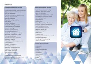 Elegant Playful Home Health Care Brochure Design For A Company By