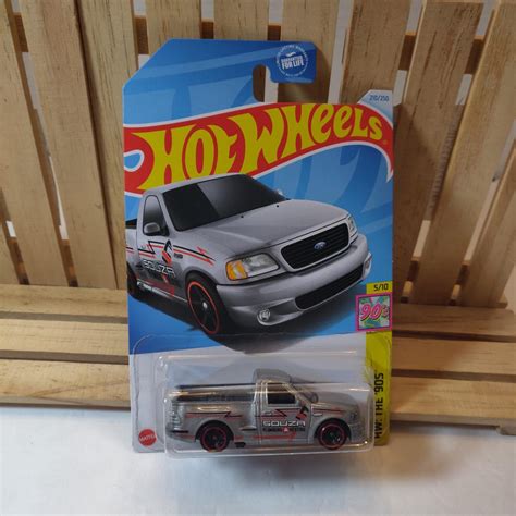 Ford F Svt Lightning Pickup Truck Hot Wheels Car Toy Sealed Package Etsy