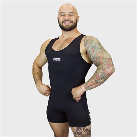 Трико для пауэрлифтинга Unlimited Power (черный)