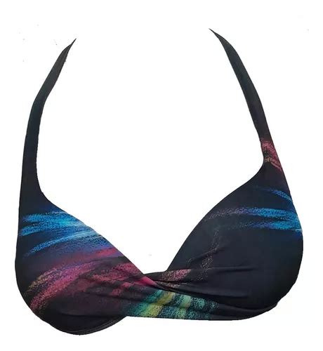 Corpi O Bikini Armado Con Taza Y Aro Torzado Estampado