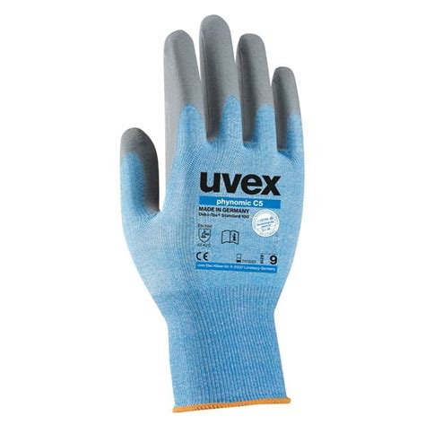 Uvex Phynomic C5 60081 Premium Safety Gloves Cut Level C Min Qty 10