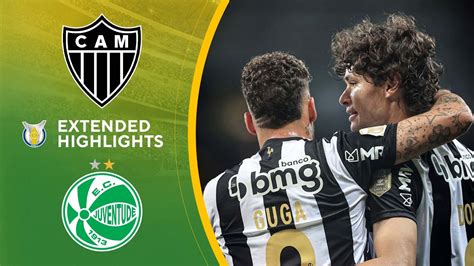 Atlético Mineiro vs Juventude Extended Highlights Brasileiro Série