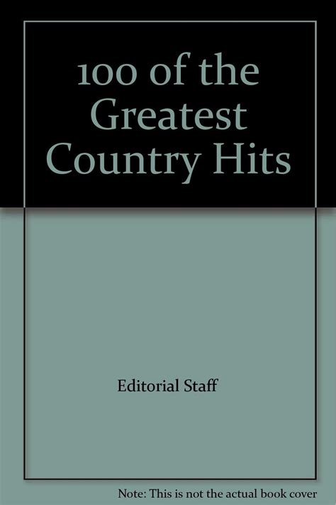 100 of the Greatest Country Hits : Amazon.de: Bücher