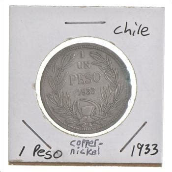 Better 1933 Chile 1 Peso | Property Room