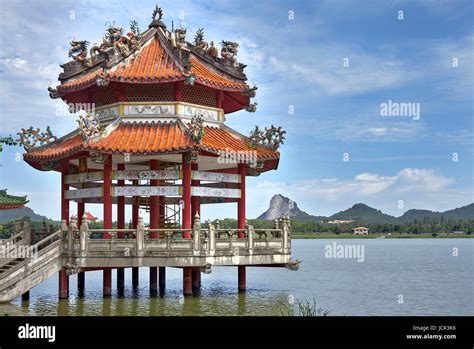 Chinese temple. Abandoned and neglected Chinese Buddhist temple ...