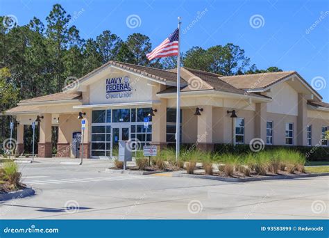 Navy Federal Credit Union Facility Editorial Stock Image Image Of