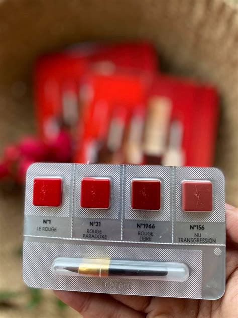 Set Son Test Yves Saint Laurent G M M U Hot Hit