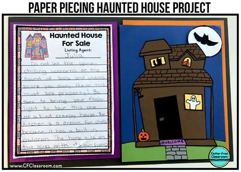 Haunted House For Sale Writing Activity And Craft Ideas Teaching With