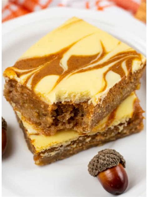 Pumpkin Cheesecake Bars