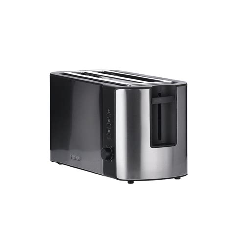 SEVERIN Automatik Langschlitz Toaster AT 2590 1 400 W Edelstahl