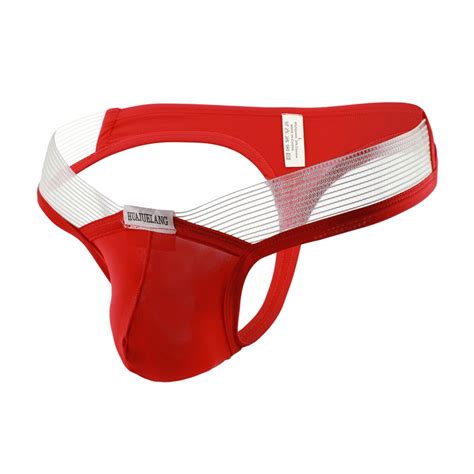 Man Mesh Thongs Bulge T Back Lingerie Male Jockstrap Underwear G Strings Shopee Malaysia