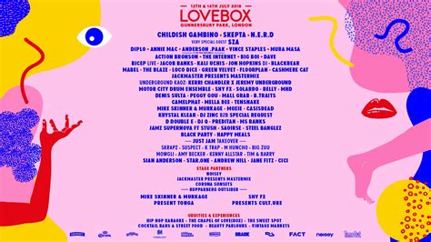 Lovebox Festival Loco Dice, Jon Hopkins, Annie Mac, Uk Culture, Lovebox ...