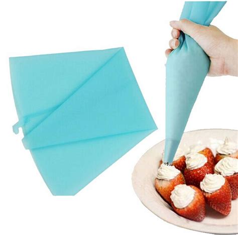 Hot Silicone Reusable Cream Pastry Icing Bag Piping Bag Cake Decorating