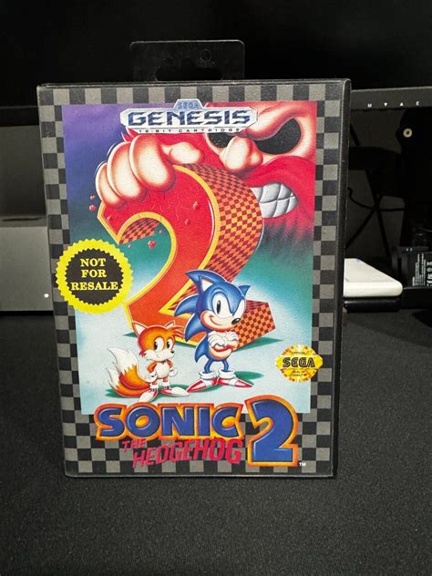 Sonic The Hedgehog Sega Genesis Rare Not For Resale Version