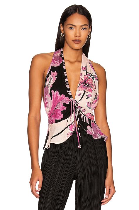 Free People Hot Tropics Tank In Dark Combo REVOLVE