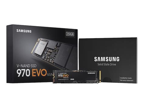 Ssd 970 Evo Nvme® M 2 250gb Memory And Storage Mz V7e250bw Samsung Us