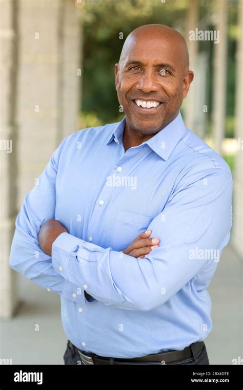 Portrait Of A Mature African American Businessman Stock Photo Alamy