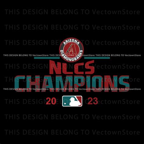 Arizona Diamondbacks NLCS 2023 Champions SVG Download