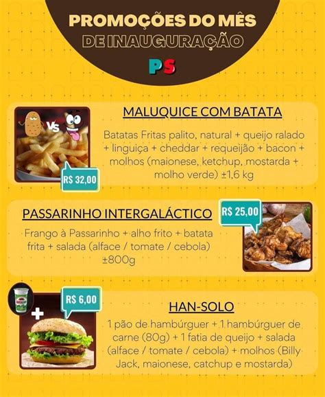 Menu Em Portal Dos Sabores Restaurante Queimados