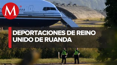 Reino Unido Inicia Deportaciones De Migrantes A Ruanda YouTube