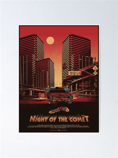 "Night of the Comet" Poster for Sale by bachamnger | Redbubble