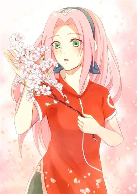 Haruno Sakura Cô Gái Trong Anime Naruto Hình ảnh