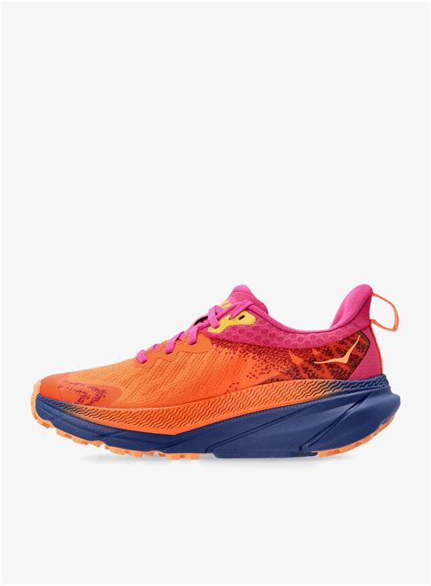 Buty Trailowe Damskie Hoka Challenger Atr Gtx Vibrant Orange Pink