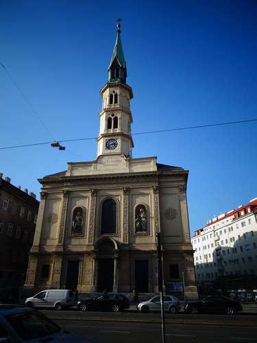 Wien Bezirk Johann Nepomuk Pfarrkirche La Chiesa Par Flickr