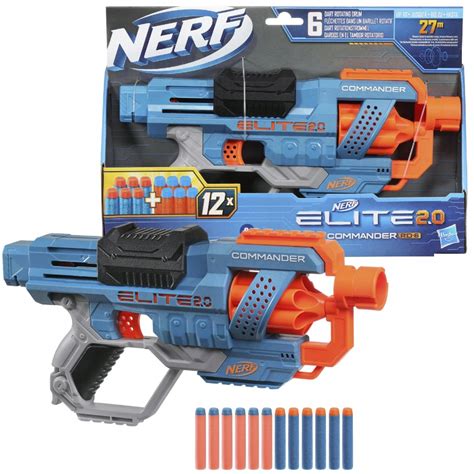 WYRZUTNIA NERF COMMANDER RD 6 E9485 ELITE 2 0 MAGAZYNEK OBROTOWY