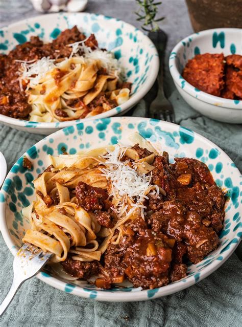 Nduja Bolognese Ein Geniales Pastagericht Ganz Fix Auf Dem Tisch