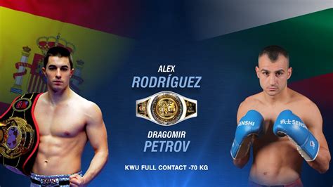 Senshi Fight Alex Rodr Guez Spain Vs Dragomir Petrov