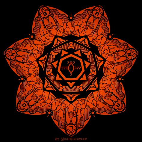 Babalon Star Artwork By Me R Thelema