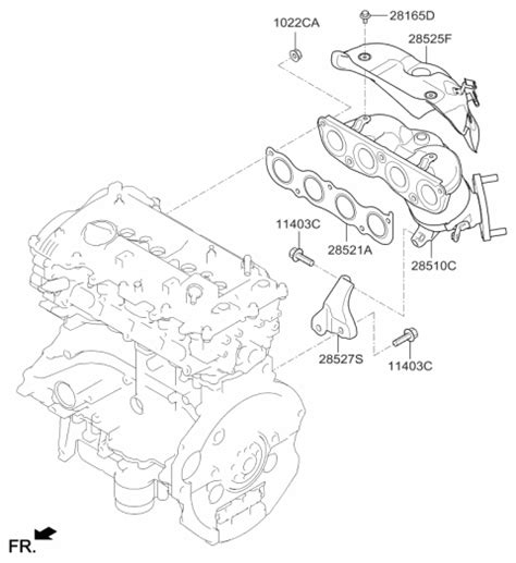 Exhaust Manifold Kia Soul